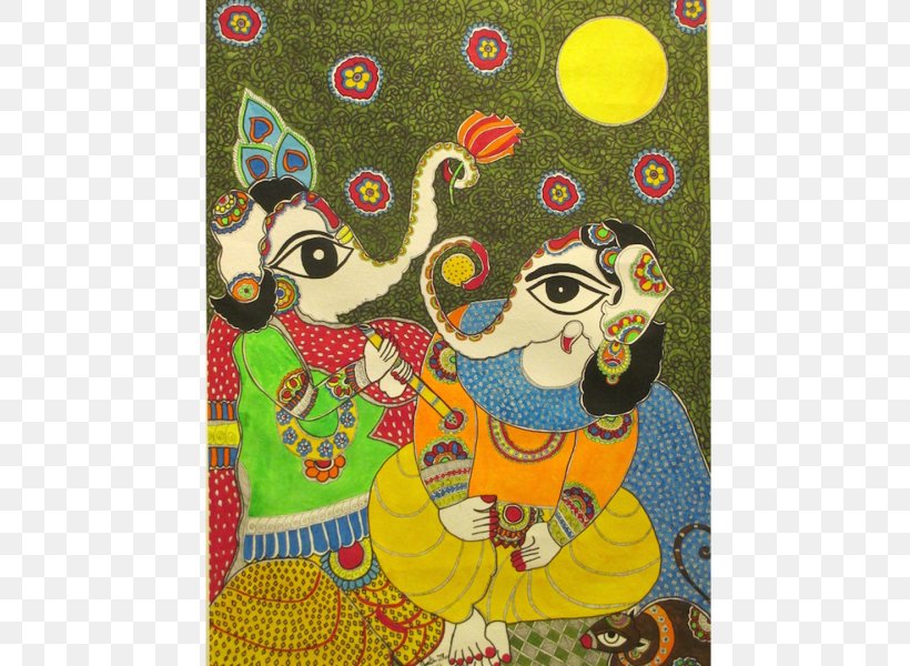 Madhubani Art Painting Art Museum, PNG, 600x600px, Madhubani Art, Acrylic Paint, Art, Art Museum, Canvas Download Free