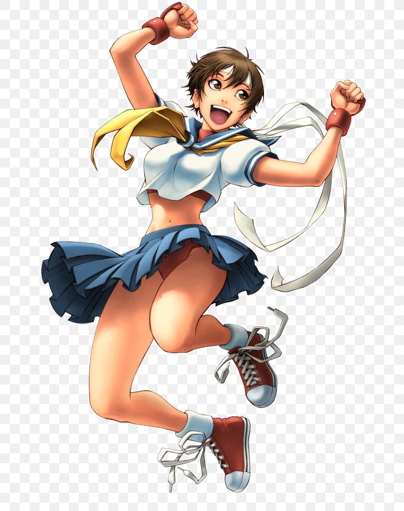Street Fighter X Tekken Sakura Kasugano Ryu Chun-Li Street Fighter II: The World Warrior, PNG, 671x1037px, Watercolor, Cartoon, Flower, Frame, Heart Download Free