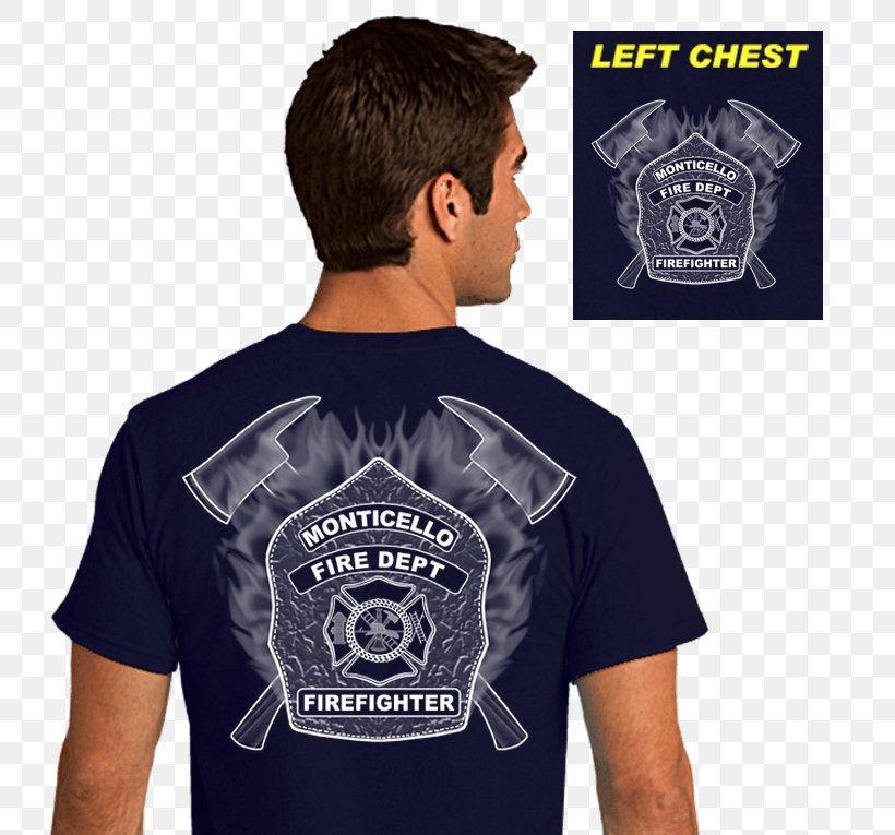 T-shirt Fire Department Firefighter Fire Station, PNG, 765x765px, Tshirt, Boston Fire Department, Brand, Chicago Fire Department, Civil Defense Download Free