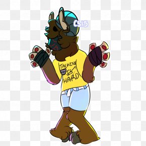 Shut Up - Carnivora Technology Mascot Clip Art PNG