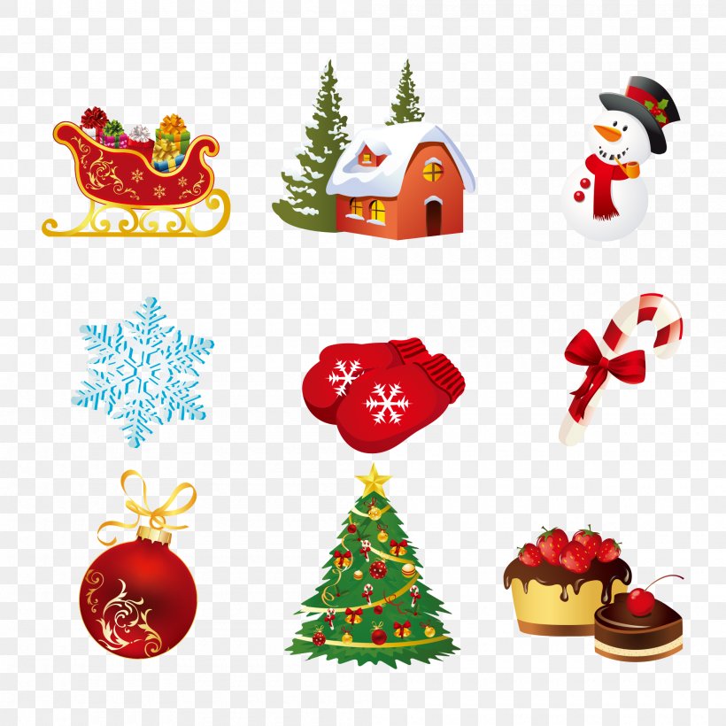 Christmas Ornament Santa Claus Christmas Tree, PNG, 2000x2000px, Christmas, Advent Calendars, Christmas Decoration, Christmas Lights, Christmas Ornament Download Free