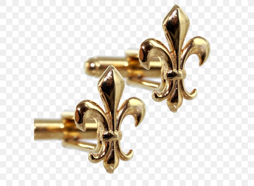 Earring Cufflink Fleur-de-lis Bijou, PNG, 600x600px, Earring, Bijou, Body Jewelry, Brass, Button Download Free