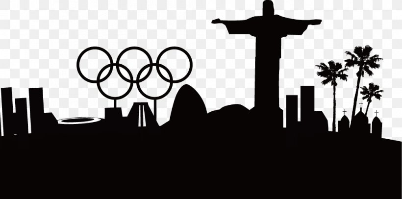 2016 Summer Olympics Rio De Janeiro 2020 Summer Olympics Winter Olympic Games Team Of Refugee Olympic Athletes, PNG, 1007x499px, 2020 Summer Olympics, Rio De Janeiro, Black And White, Brand, Brazil Download Free