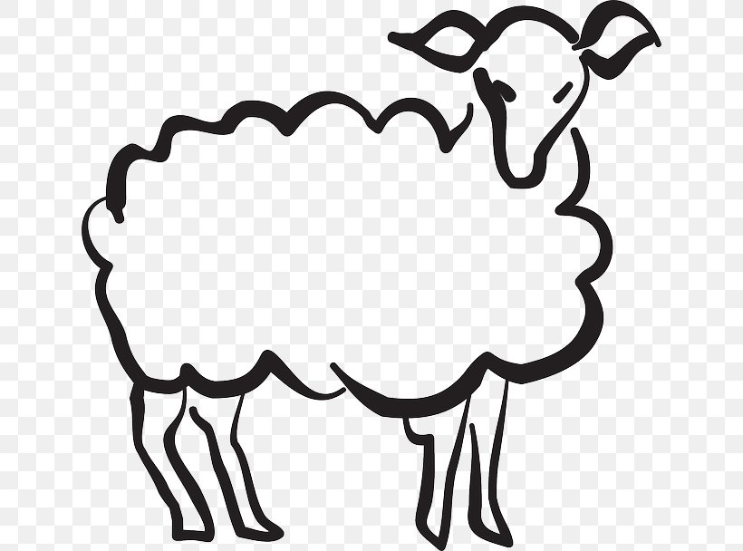 Precious Lamb Sheep Drawing Image Illustration, PNG, 640x608px, Sheep, Animated Cartoon, Art, Arts, Blackandwhite Download Free