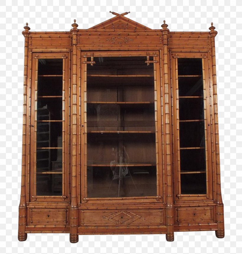 Bookcase Cupboard Shelf Antique Wood, PNG, 1000x1053px, Bookcase, Antique, China Cabinet, Cupboard, Furniture Download Free
