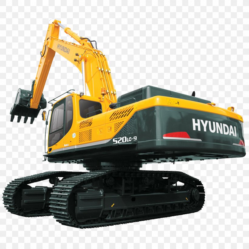 Hyundai Motor Company Caterpillar Inc. Excavator Heavy Machinery Loader, PNG, 1000x1000px, Hyundai Motor Company, Architectural Engineering, Backhoe Loader, Bulldozer, Caterpillar Inc Download Free