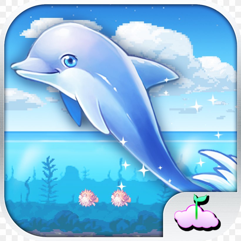 Common Bottlenose Dolphin Wholphin Dolphin Show Infinite Runner Tucuxi Speed Racing Game, PNG, 1024x1024px, Common Bottlenose Dolphin, Android, Battle Of Balls, Beak, Dolphin Download Free