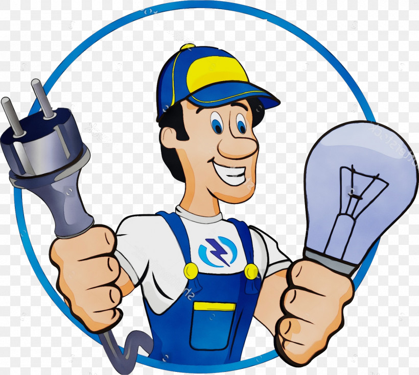 Electricity, PNG, 1500x1345px, Watercolor, Cartoon, Electrical Contractor, Electrical Energy, Electrical Engineering Download Free