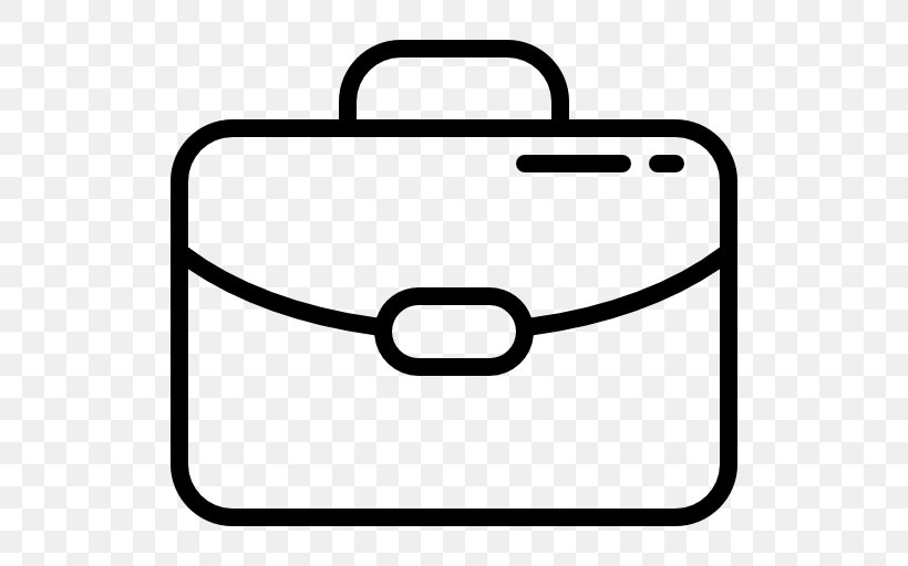 Briefcase Management Service, PNG, 512x512px, Briefcase, Area, Bag, Black, Black And White Download Free