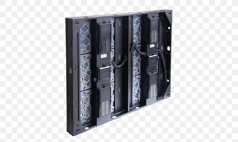 Computer Cases & Housings LED Display Display Device Computer Servers Disk Array, PNG, 540x490px, Computer Cases Housings, Array, Billboard, Cable Management, Computer Download Free