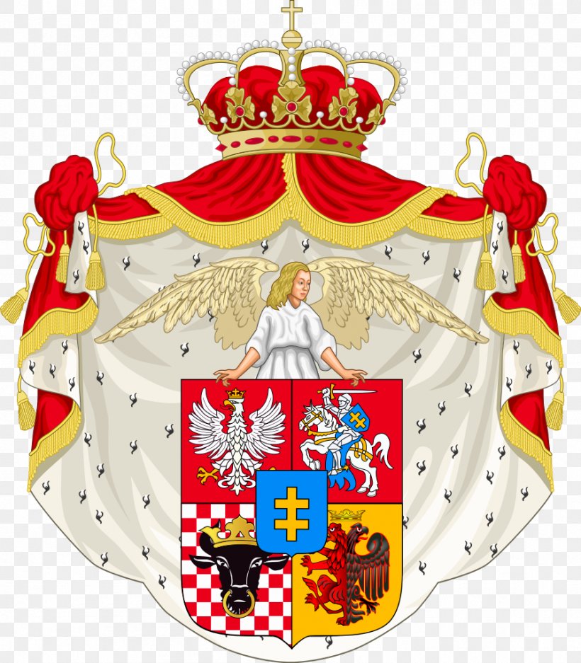 Duchy Of Warsaw Coat Of Arms Polish–Lithuanian Commonwealth, PNG, 895x1023px, Duchy Of Warsaw, Christmas Decoration, Christmas Ornament, Coat Of Arms, Coat Of Arms Of Norway Download Free