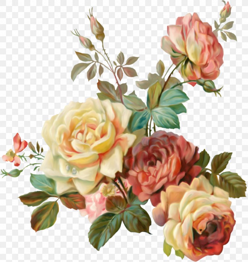 Flower Garden Roses Vintage Clothing Paper Shabby Chic, PNG, 1021x1080px, Flower, Artificial Flower, Christie Repasy, Cut Flowers, Decoupage Download Free