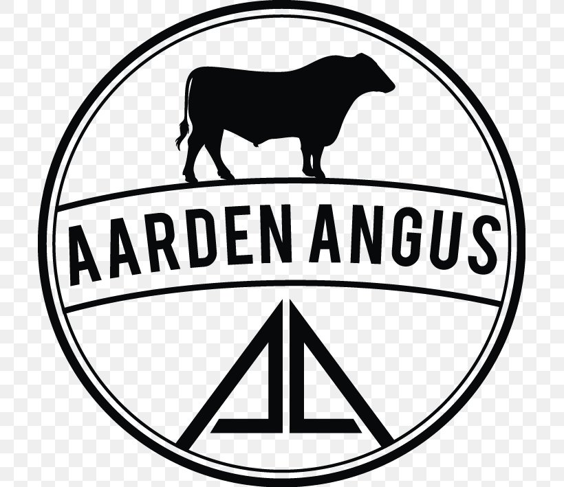 Angus Cattle Red Angus Logo Food Livestock, PNG, 709x709px, Angus Cattle, Area, Beef, Black, Black And White Download Free