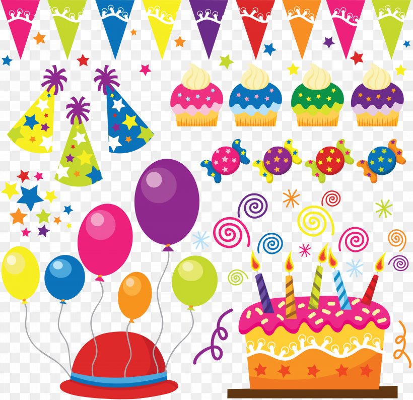 Birthday Cake Children's Party, PNG, 5238x5073px, Birthday Cake, Artwork, Balloon, Birthday, Children S Party Download Free