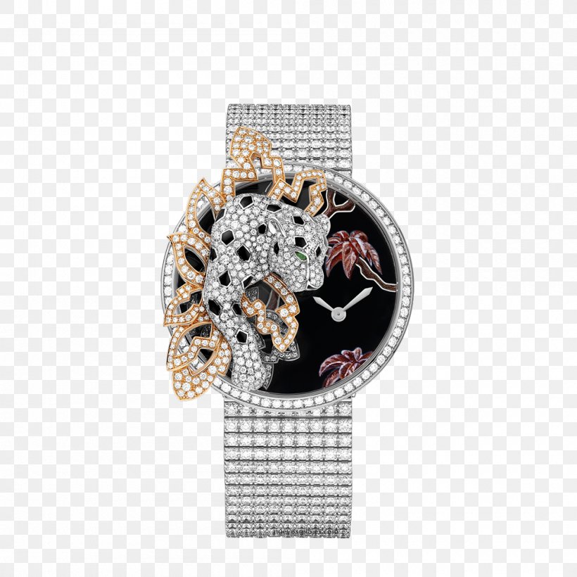 Cartier Tank Watch Jewellery Omega SA, PNG, 1000x1000px, Cartier, Bling Bling, Brilliant, Brooch, Cartier Tank Download Free