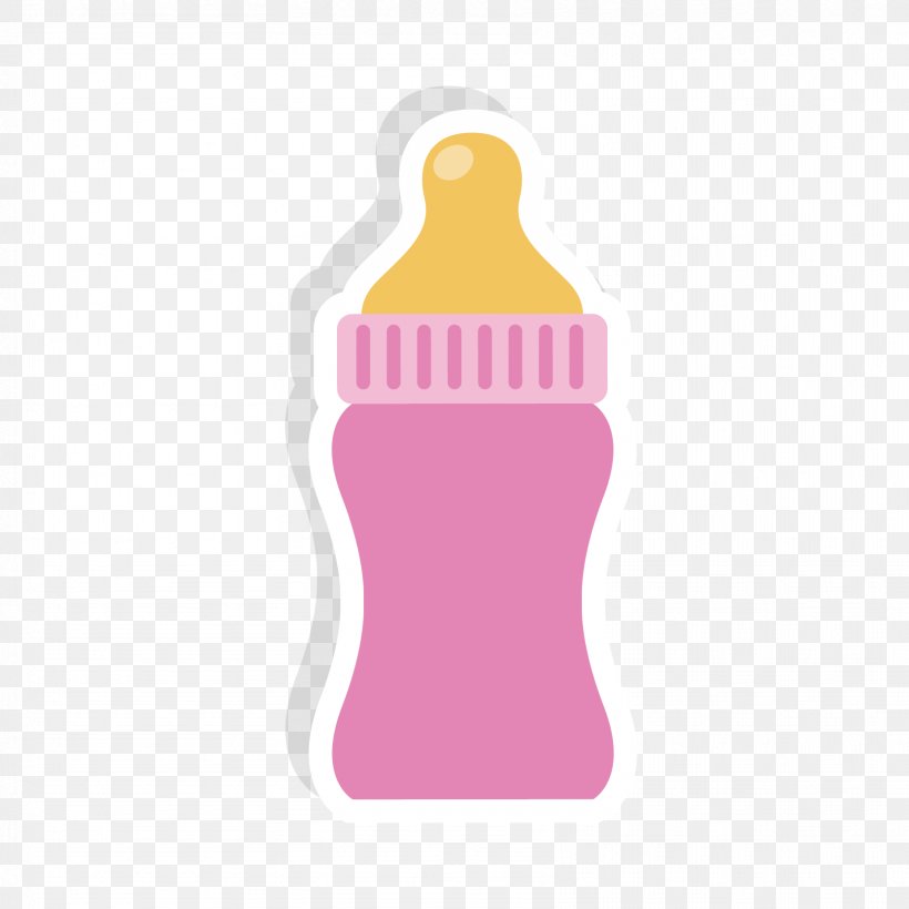 Cartoon Glass Bottle Infant, PNG, 1667x1667px, Cartoon, Baby Bottle, Bottle, Creativity, Drinkware Download Free