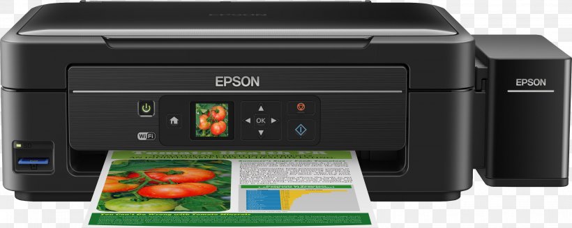 Hewlett-Packard Multi-function Printer Printing Epson, PNG, 2891x1156px, Hewlettpackard, Color Printing, Dots Per Inch, Duplex Printing, Electronic Device Download Free