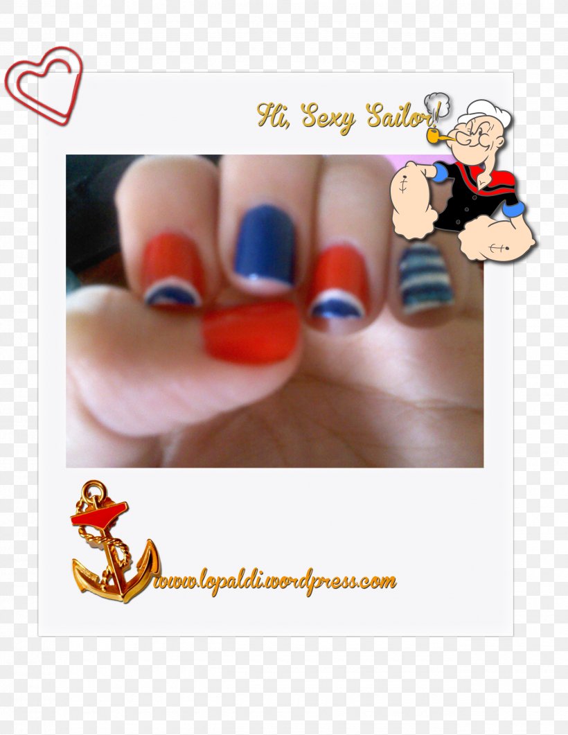 Nail Polish Popeye Hand Model Manicure, PNG, 2550x3300px, Nail, Color, Finger, Gift, Hand Download Free