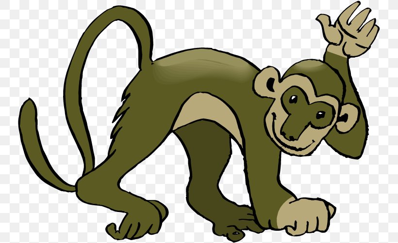 Chimpanzee Common Squirrel Monkey Primate Clip Art, PNG, 750x502px, Chimpanzee, Amphibian, Artwork, Carnivoran, Cat Like Mammal Download Free
