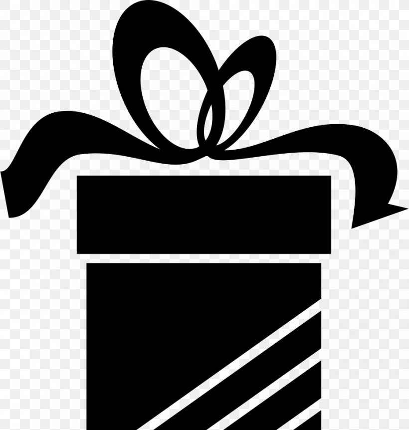 Gift Decorative Box Clip Art, PNG, 932x980px, Gift, Black, Black And White, Box, Brand Download Free