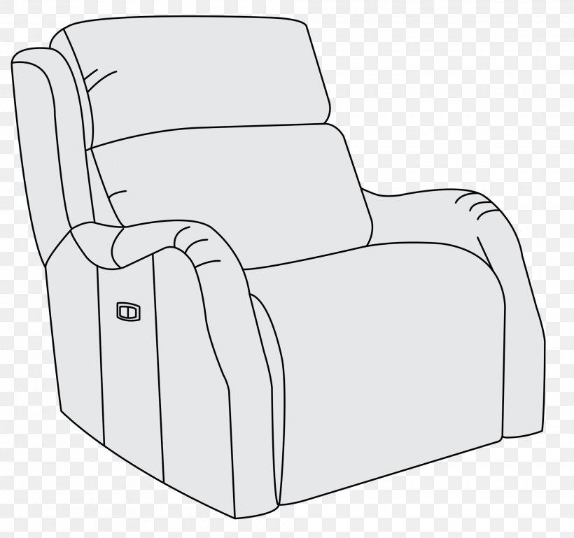 Recliner White Line Art, PNG, 2000x1878px, Recliner, Area, Black And White, Chair, Drawing Download Free