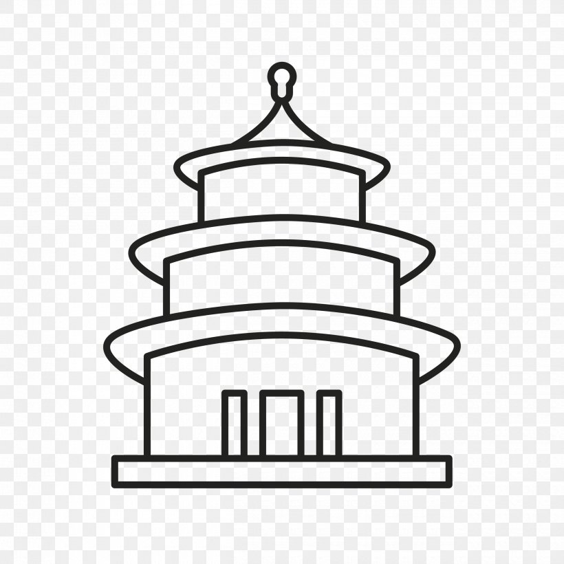 Temple Of Heaven, PNG, 2500x2500px, Temple Of Heaven, Beijing, Black And White, Escorted Tour, Line Art Download Free