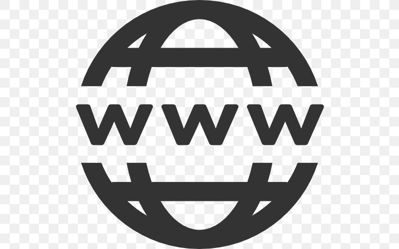 Website World Wide Web Favicon, PNG, 512x512px, Website, Area, Black And White, Brand, Favicon Download Free