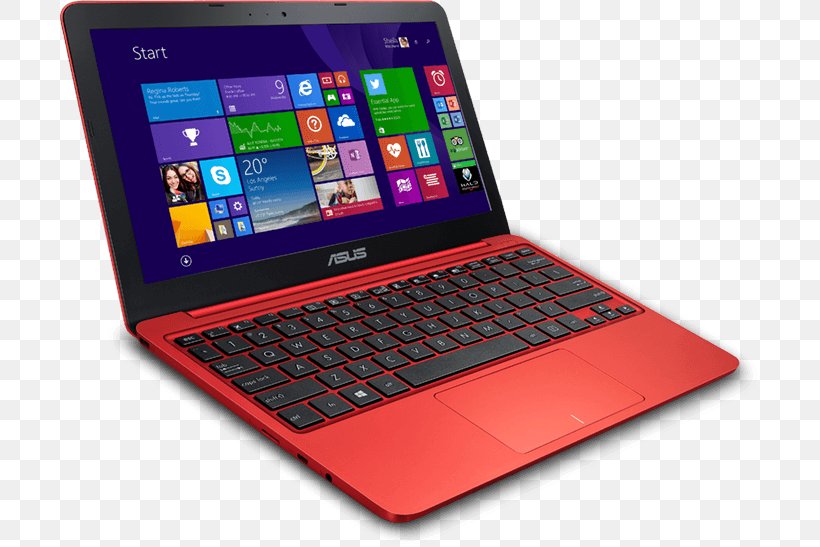 Laptop Notebook X205 Series Dell ASUS Netbook, PNG, 700x547px, 64bit Computing, Laptop, Asus, Celeron, Computer Download Free