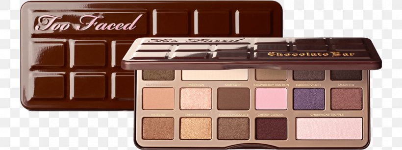 Too Faced Chocolate Bar Viseart Eye Shadow Palette Cosmetics, PNG, 1200x448px, Too Faced Chocolate Bar, Chocolate, Chocolate Bar, Color, Confectionery Download Free