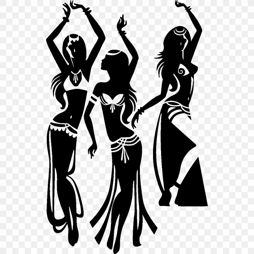 Belly Dance Drawing Dancer Silhouette, PNG, 1200x1200px, Belly Dance, Arm, Art, Black, Black And White Download Free