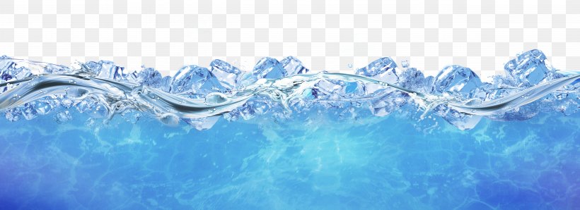 Blue Ice Floats On The Water Frame Texture, PNG, 5104x1856px, Water, Aqua, Azure, Blue, Blue Ice Download Free
