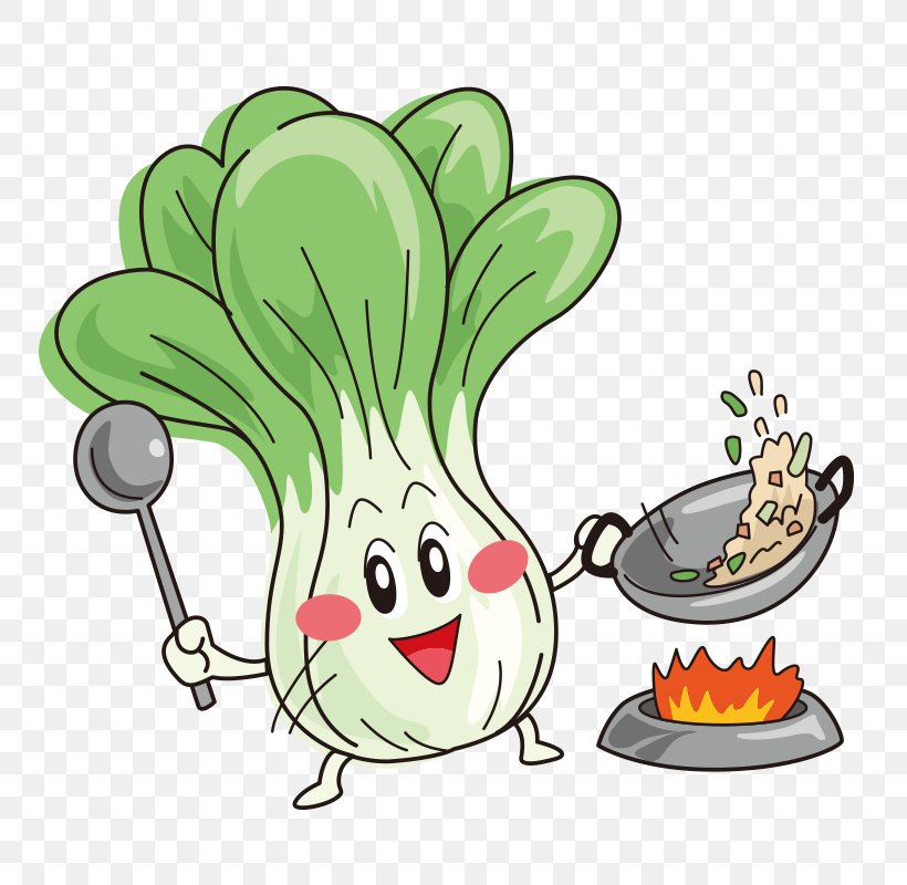 Chinese Cuisine Cartoon Vegetable Chinese Cabbage, PNG, 800x800px, Chinese Cuisine, Animation, Art, Auglis, Cartoon Download Free