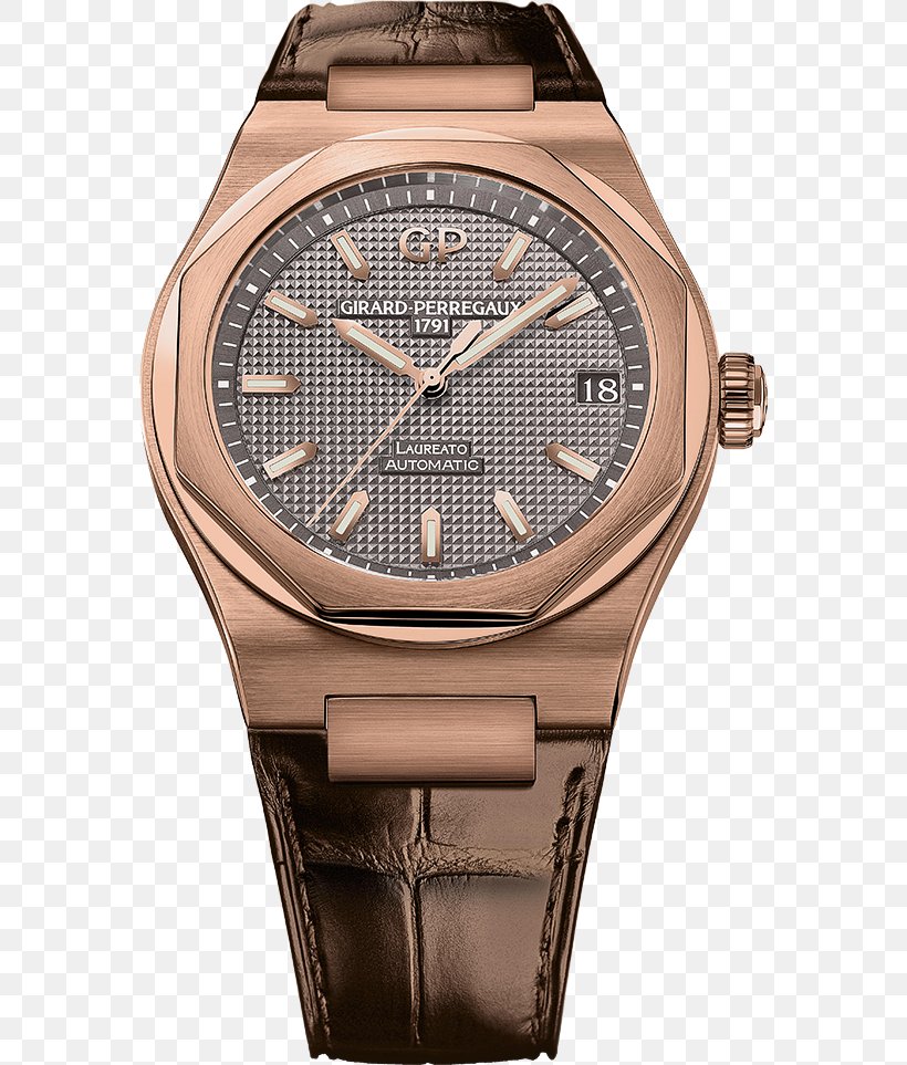 Girard-Perregaux Automatic Watch Tourbillon Clock, PNG, 568x963px, Girardperregaux, Automatic Watch, Brown, Chronograph, Clock Download Free