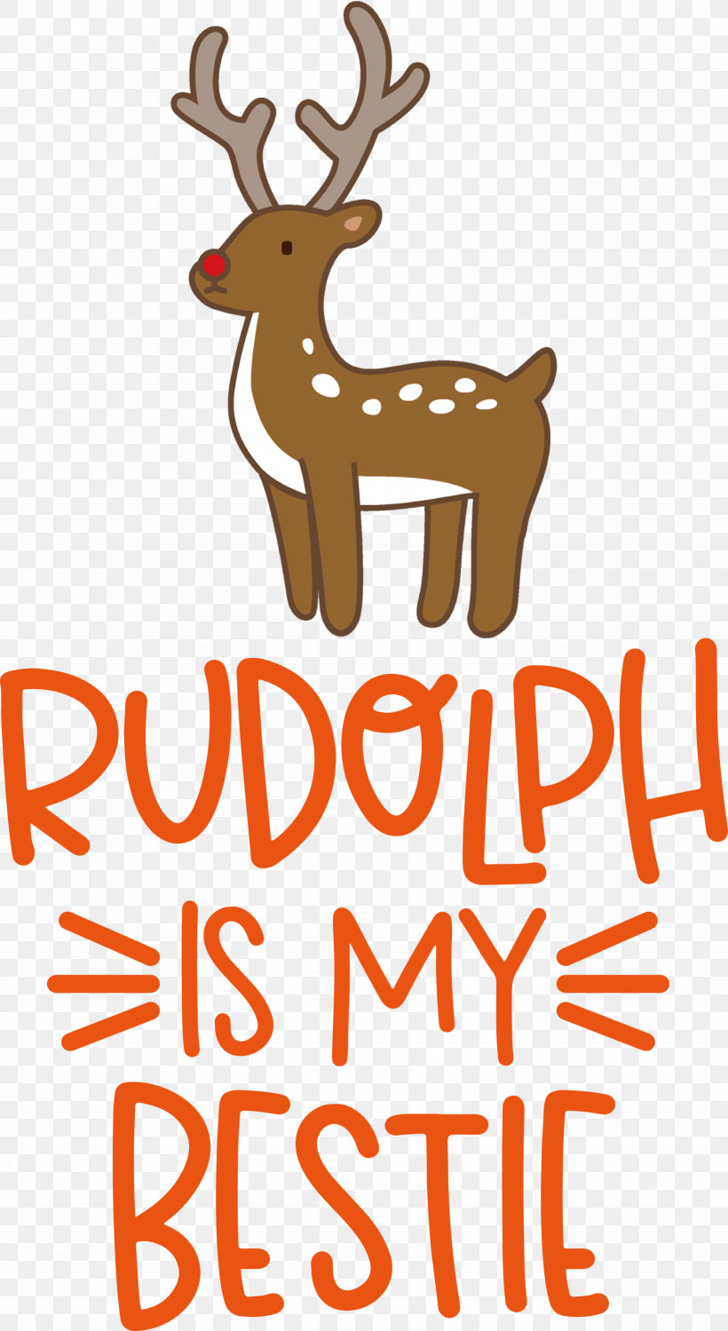 Rudolph Is My Bestie Rudolph Deer, PNG, 1641x3000px, Rudolph Is My Bestie, Animal Figurine, Biology, Christmas, Deer Download Free