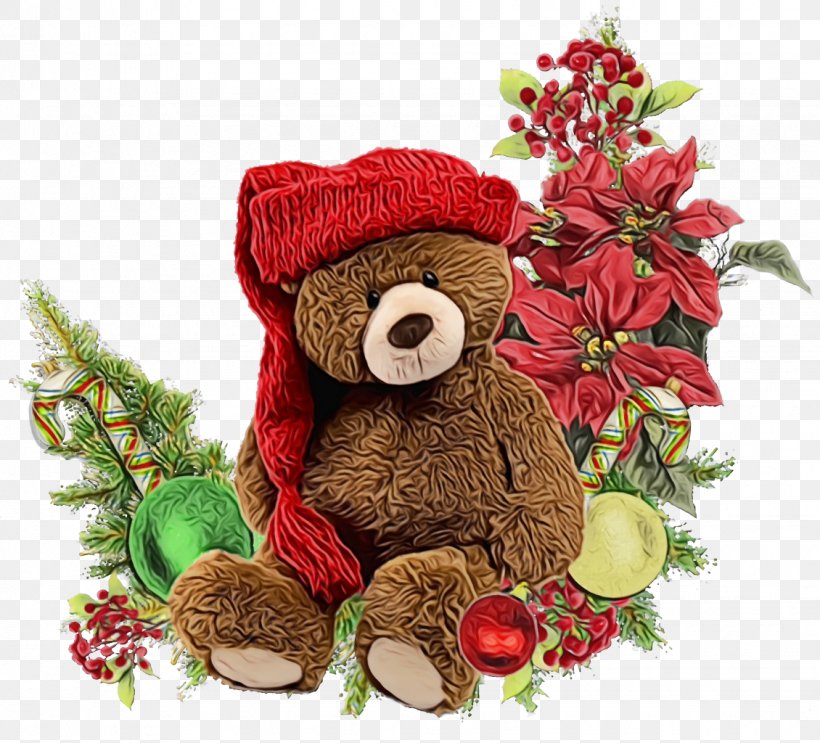 Teddy Bear, PNG, 1130x1024px, Christmas Ornaments, Bear, Brown Bear, Christmas, Christmas Decoration Download Free