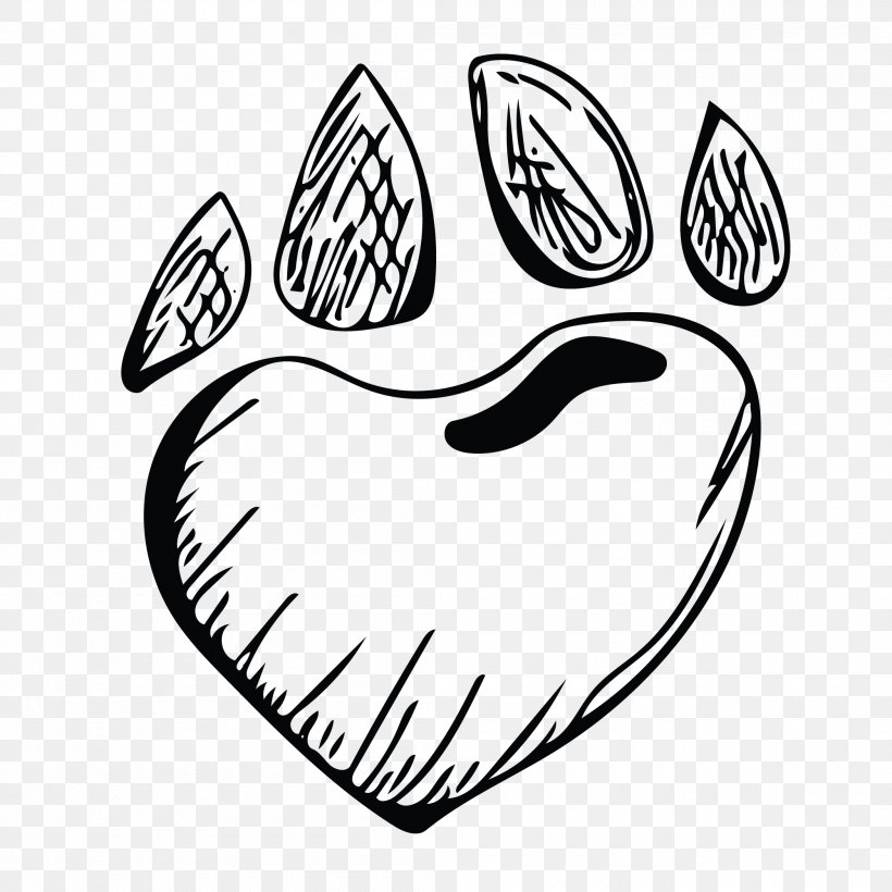 Black And White Bear Clip Art, PNG, 2100x2100px, Watercolor, Cartoon, Flower, Frame, Heart Download Free