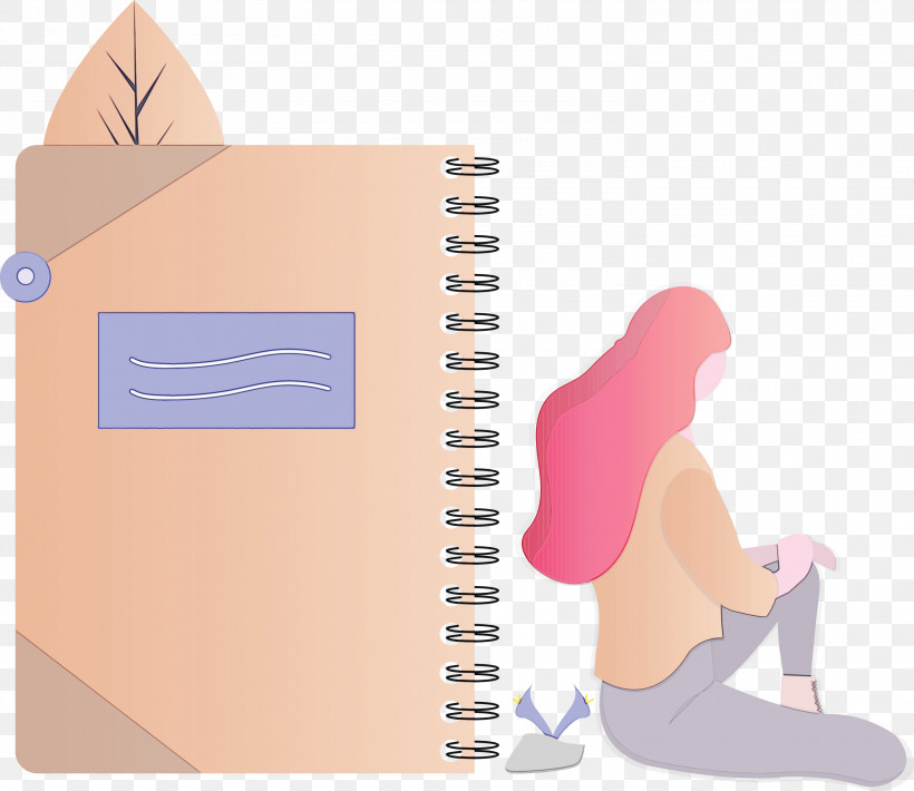 Paper Product Paper, PNG, 3000x2601px, Notebook, Girl, Paint, Paper, Paper Product Download Free
