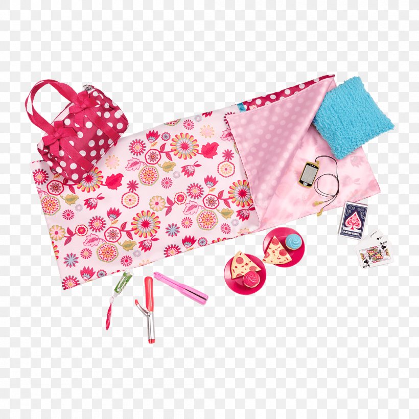Sleepover Doll Sleeping Bags Our Generation Violet Anna Clothing, PNG, 1050x1050px, Sleepover, American Girl, American Girl Welliewishers Emerson, Bag, Clothing Download Free