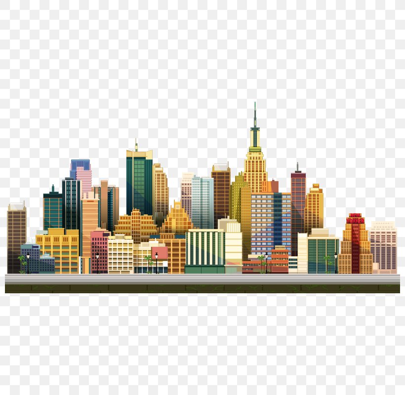 2D Computer Graphics Poster Illustration, PNG, 800x800px, 2d Computer Graphics, Art, City, Cityscape, Creative Market Download Free