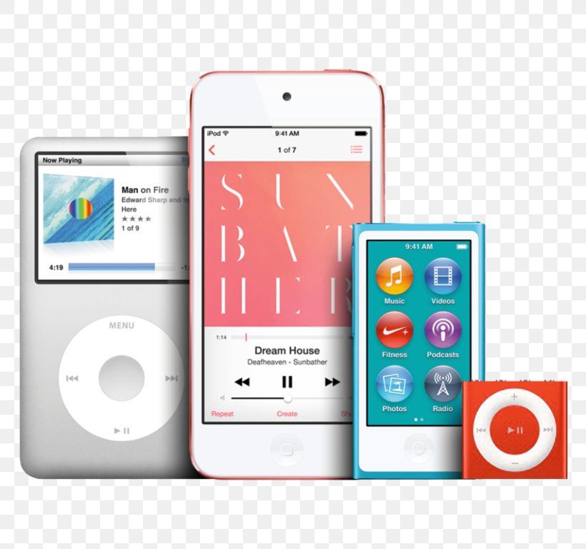 IPod Touch IPod Shuffle IPod Nano Apple, PNG, 768x768px, Ipod Touch, Apple, Apple Tv, Brand, Cellular Network Download Free
