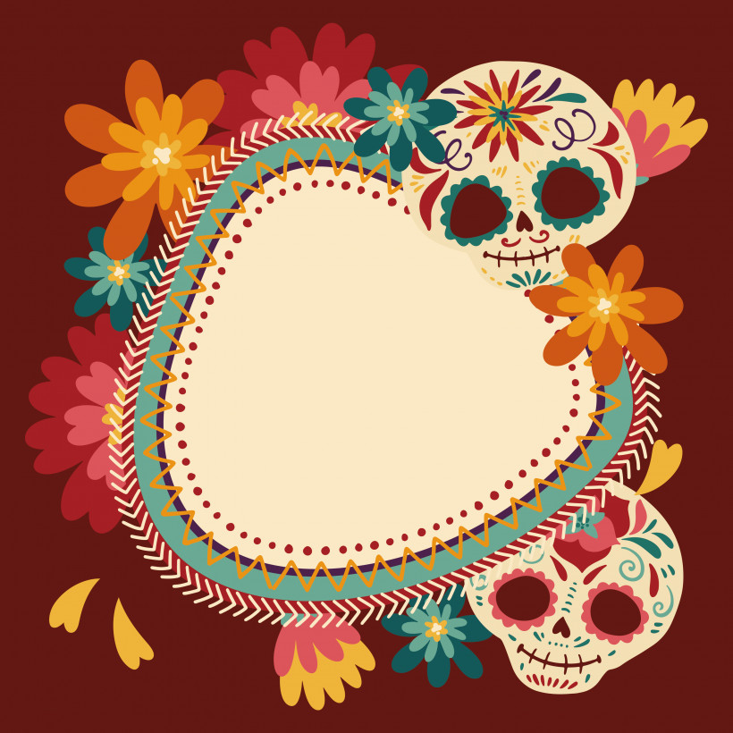 Mexican Elements, PNG, 3000x3000px, Mexican Elements, Flower, Meter, Visual Arts Download Free