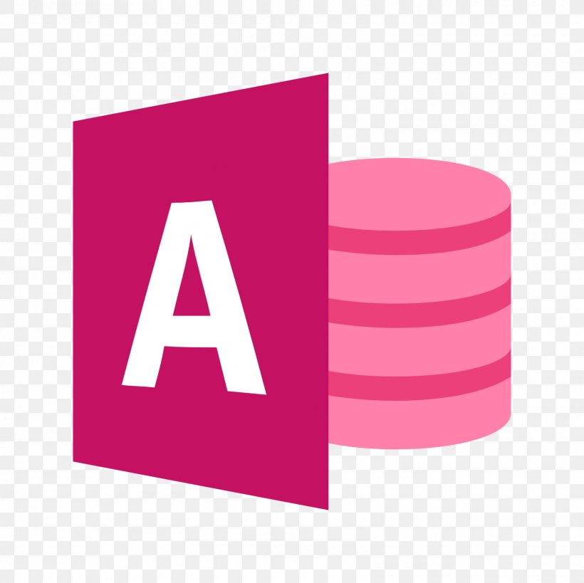 Microsoft Access Microsoft Office Microsoft PowerPoint Database, PNG, 1600x1600px, Microsoft Access, Brand, Computer Software, Database, Logo Download Free