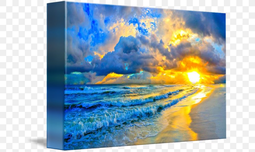 Shore Landscape Painting Sea Sky, PNG, 650x489px, Shore, Art, Calm, Canvas, Energy Download Free