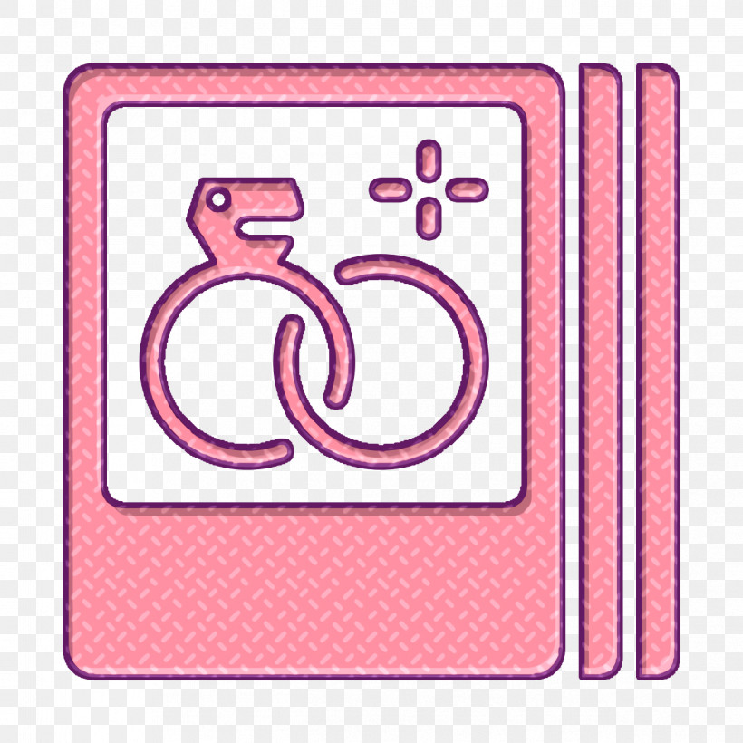 Wedding Photo Icon Wedding Icon Polaroid Icon, PNG, 1244x1244px, Wedding Photo Icon, Line, Pink, Polaroid Icon, Rectangle Download Free