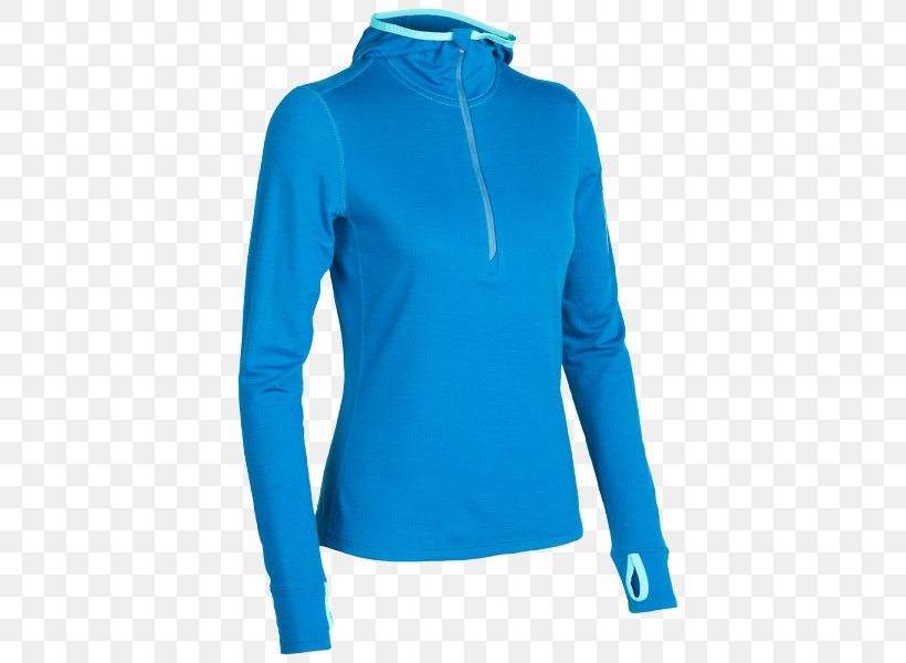 T-shirt Jacket Clothing Sweater Icebreaker Men's Merino Oasis Long Sleeve Half Zip Hood, PNG, 600x600px, Tshirt, Active Shirt, Aqua, Azure, Blue Download Free