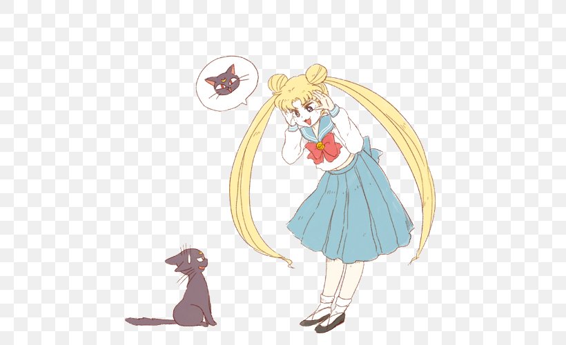 Sailor Moon Sailor Uranus Chibiusa Luna Tuxedo Mask, PNG, 500x500px, Watercolor, Cartoon, Flower, Frame, Heart Download Free