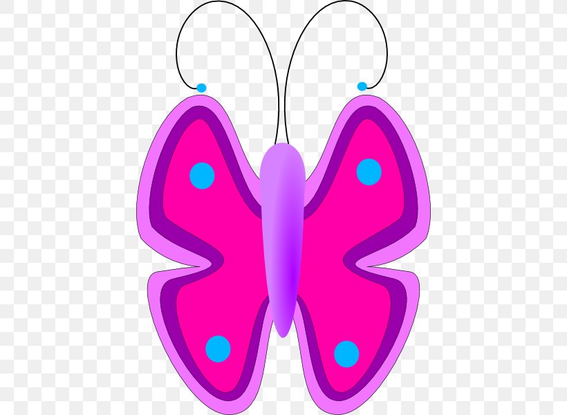 Butterfly Pink Free Clip Art, PNG, 426x600px, Watercolor, Cartoon, Flower, Frame, Heart Download Free