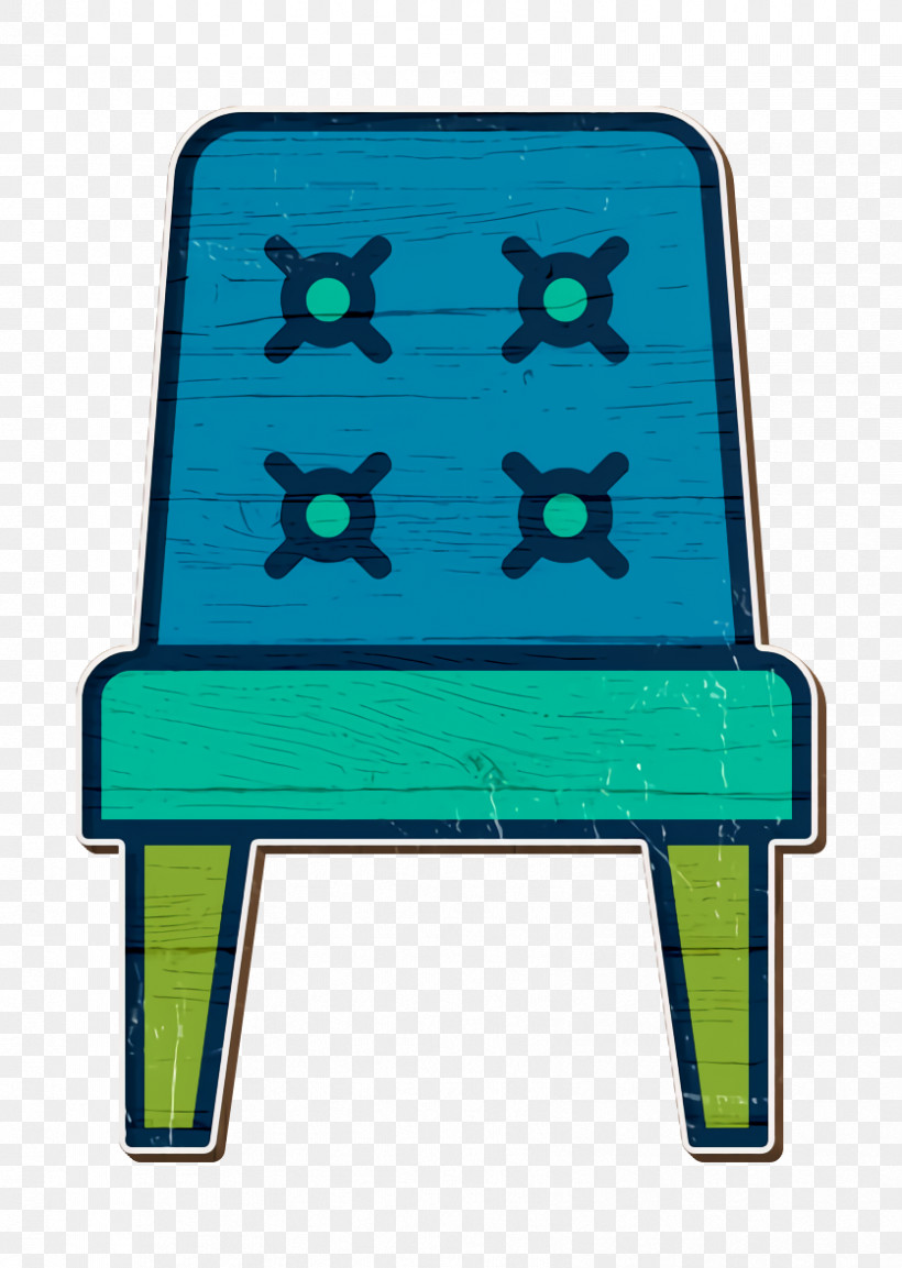 Chair Icon Interiors Icon, PNG, 836x1176px, Chair Icon, Chair, Electric Blue, Furniture, Green Download Free