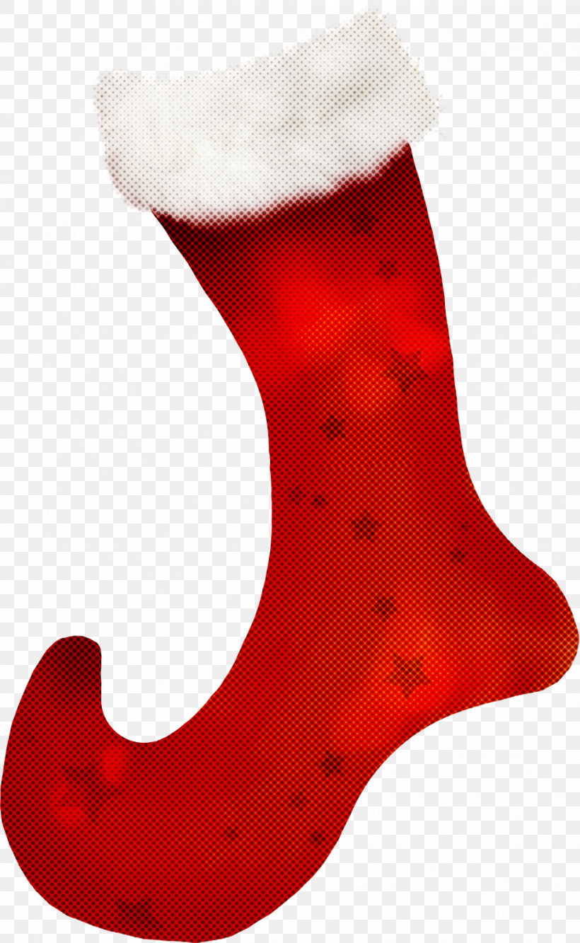Christmas Stocking, PNG, 979x1592px, Red, Christmas Decoration, Christmas Stocking, Footwear, Interior Design Download Free