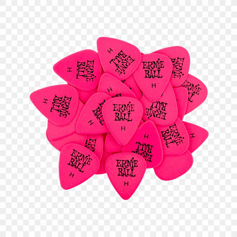 Guitar Picks Valentine's Day Heart Pink Picks, PNG, 2000x2000px, Guitar Picks, Bag, Ernie Ball, Guitar, Heart Download Free